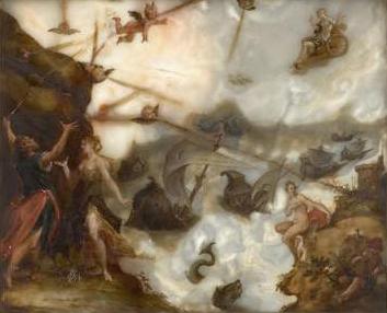 Hans von Aachen und auf der Reckseite die Entfesselung der Winde durch Aeolus China oil painting art